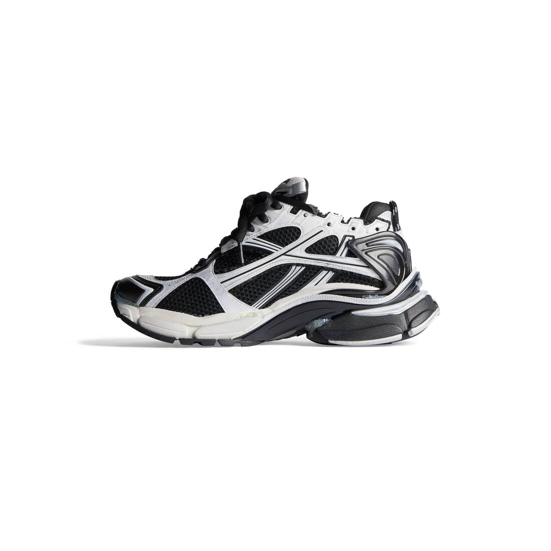 Men’s Runner Sneaker in White - Image 4